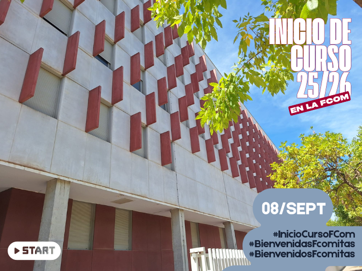 Arranca el curso 2025/2026 en la FCom | Facultad de Comunicación