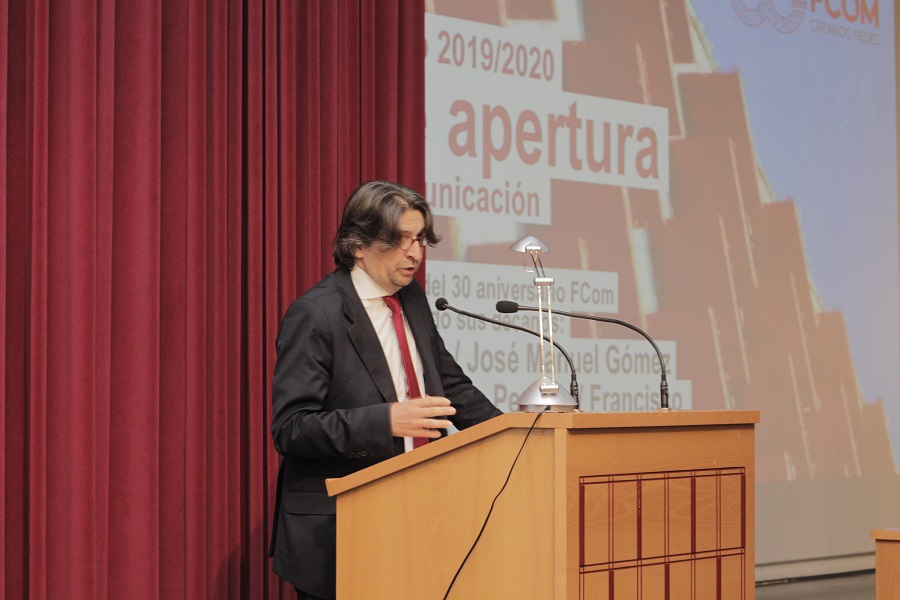 Apertura del curso 2019-20 en la Facultad de Comunicación de la Universidad de Sevilla