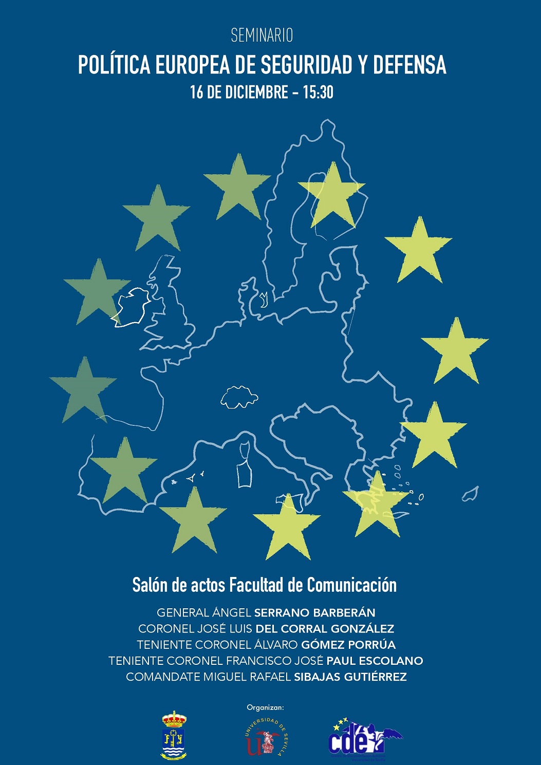 Seminario "Política Europea de Seguridad y Defensa" en la FCom