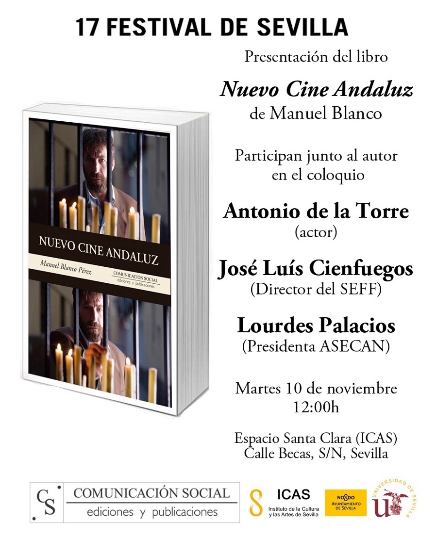 Manuel Blanco presenta el libro “Nuevo cine andaluz”