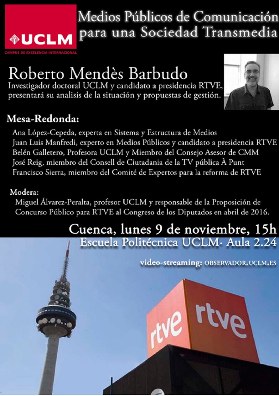 Francisco Sierra participa el 9 de noviembre en dos actos en Cuenca
