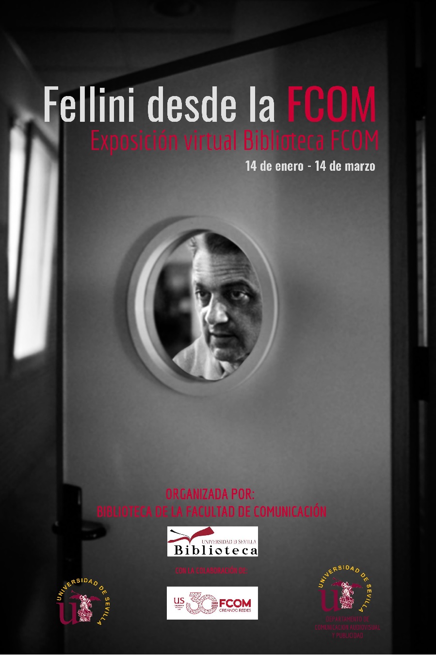 Exposición virtual sobre Fellini en la Biblioteca de la FCom