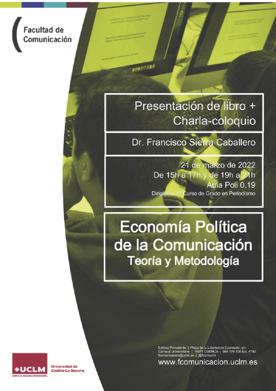 Presentación de “Economía Política de la Comunicación en Castilla-La Mancha