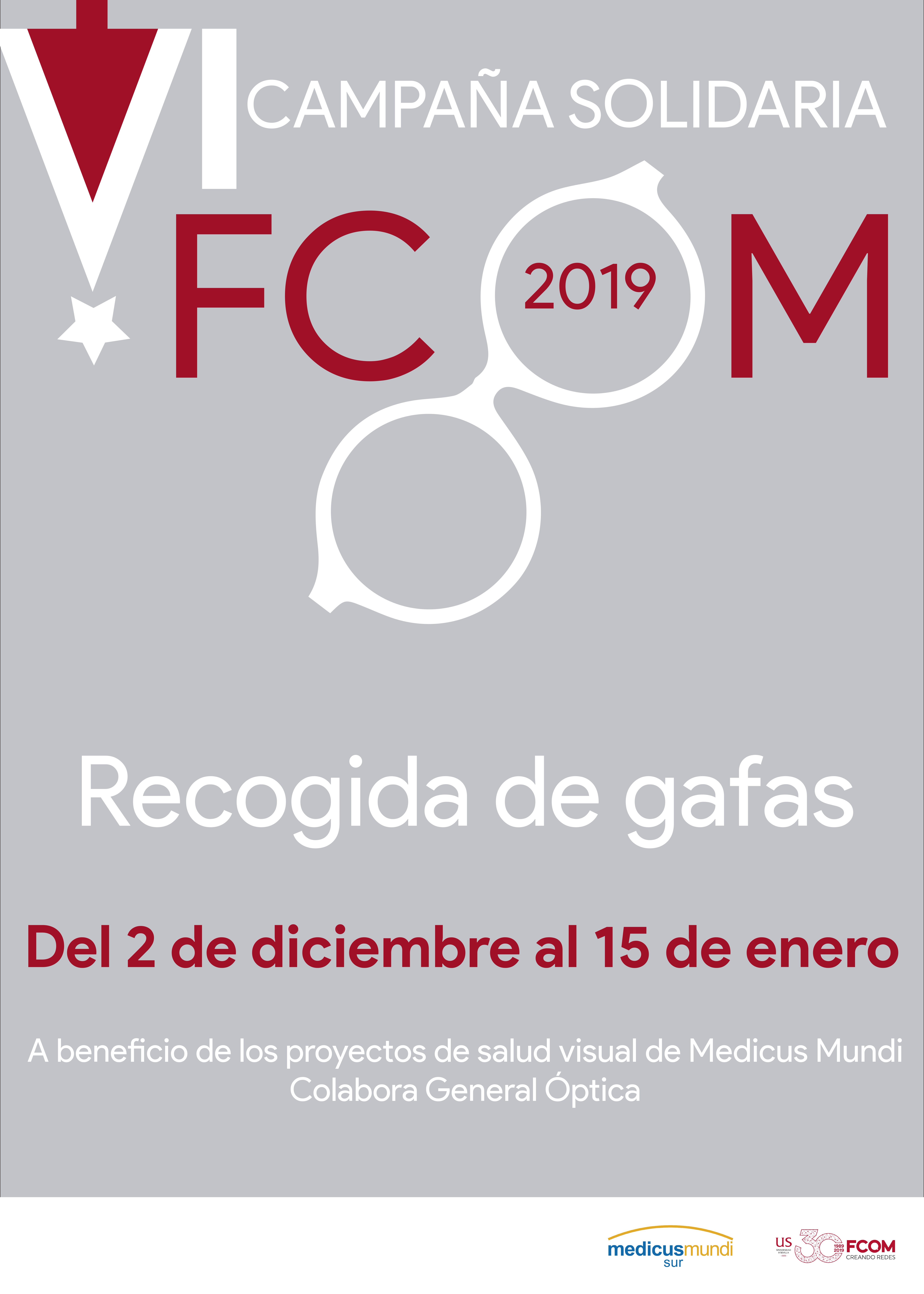 VI Campaña Solidaridad FCom a beneficio de Medicus Mundi