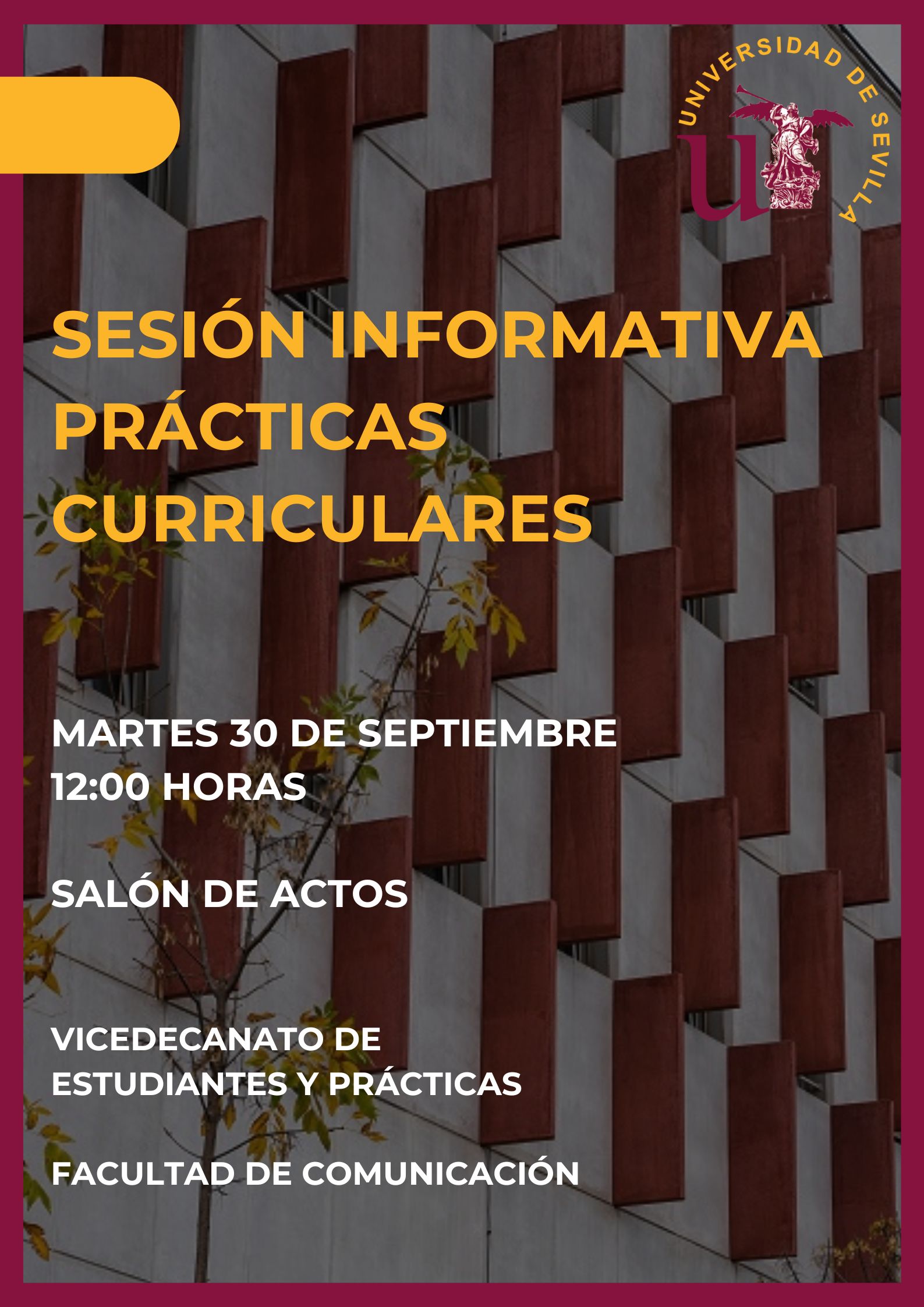 Sesión Informativa Prácticas Curriculares