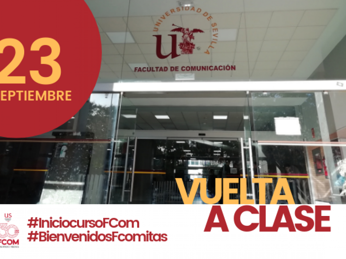Inicio del curso 2019-20 en la FCom