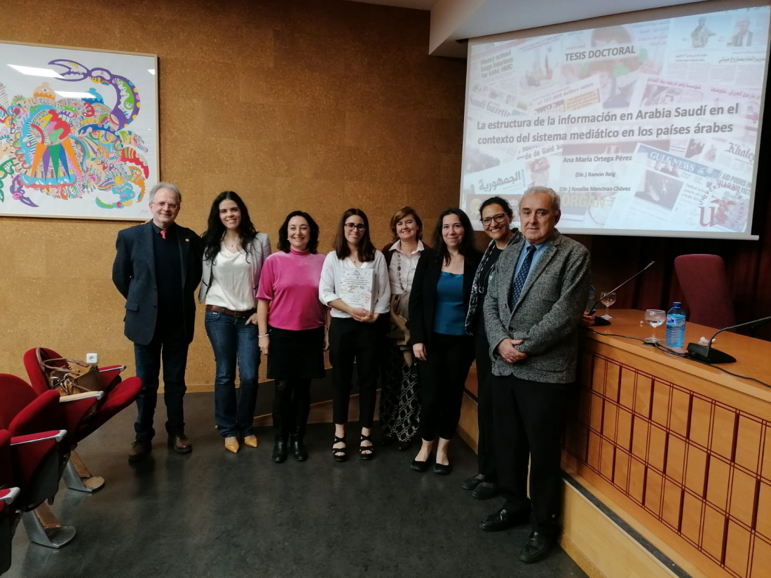 Defensa de la tesis doctoral “La estructura de la información en Arabia Saudí en el contexto del sistema mediático en los países árabes”