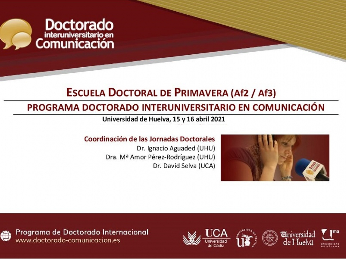 Escuela Doctoral de Primavera 2021 (15 y 16 de abril)