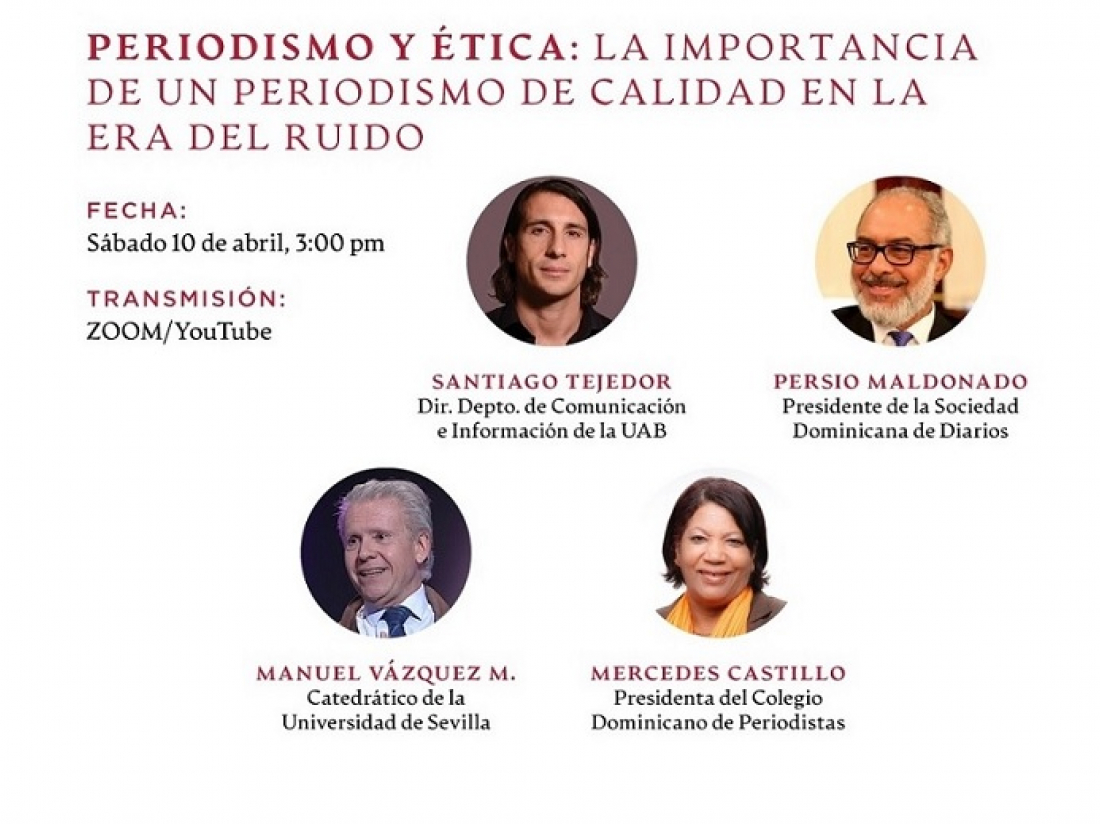 Vázquez Medel en el Diplomado de Periodismo Ético de la UASD