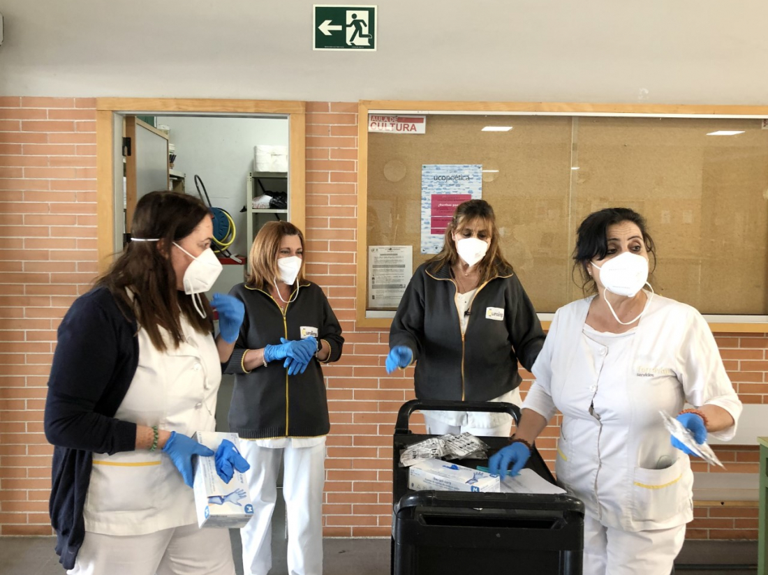 No sólo limpian y desinfectan, también luchan contra la Covid-19