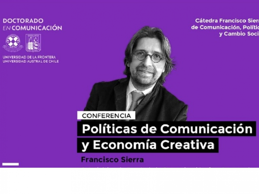 Francisco Sierra imparte una conferencia en Chile