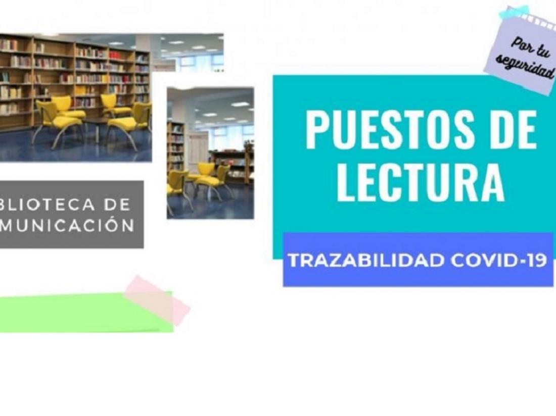 La Sala de lectura de la Biblioteca de Comunicación abre al 80% de aforo