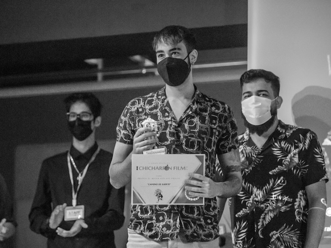 Un equipo de la FCom premio en el I Chicharrón Film Festival de Chiclana