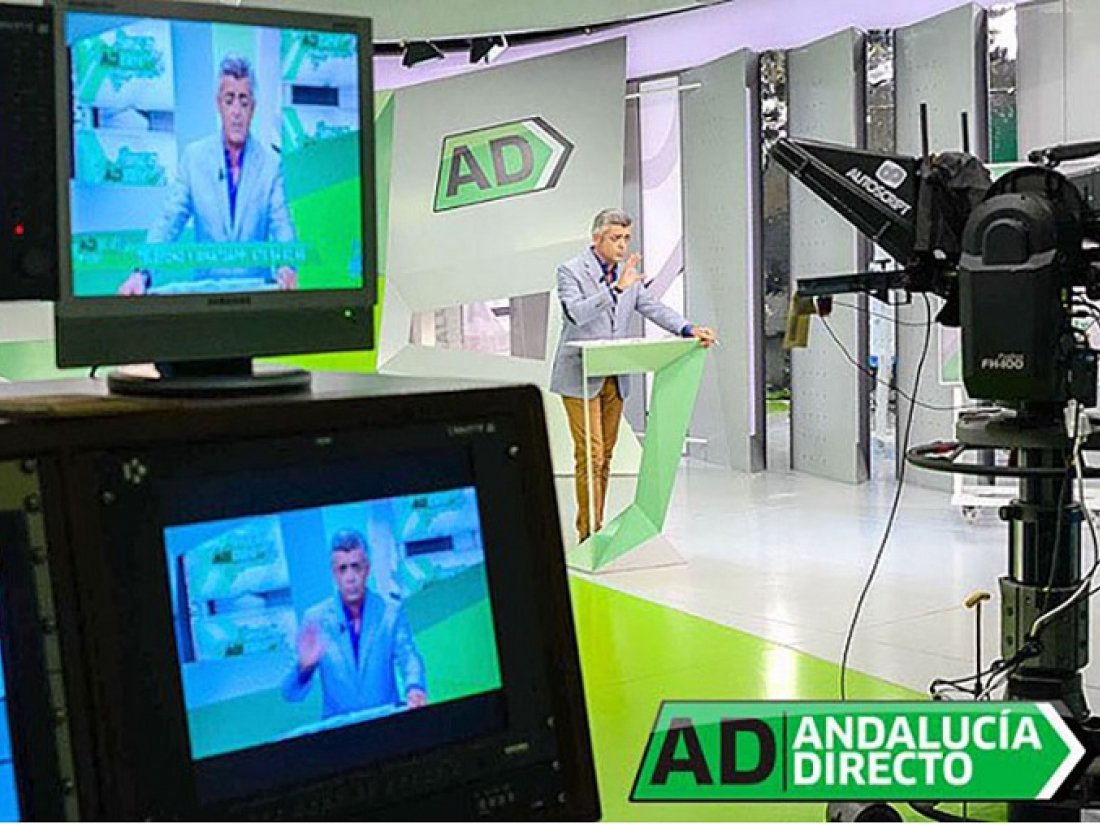 “Andalucía Directo”, de Canal Sur TV, desde la FCom