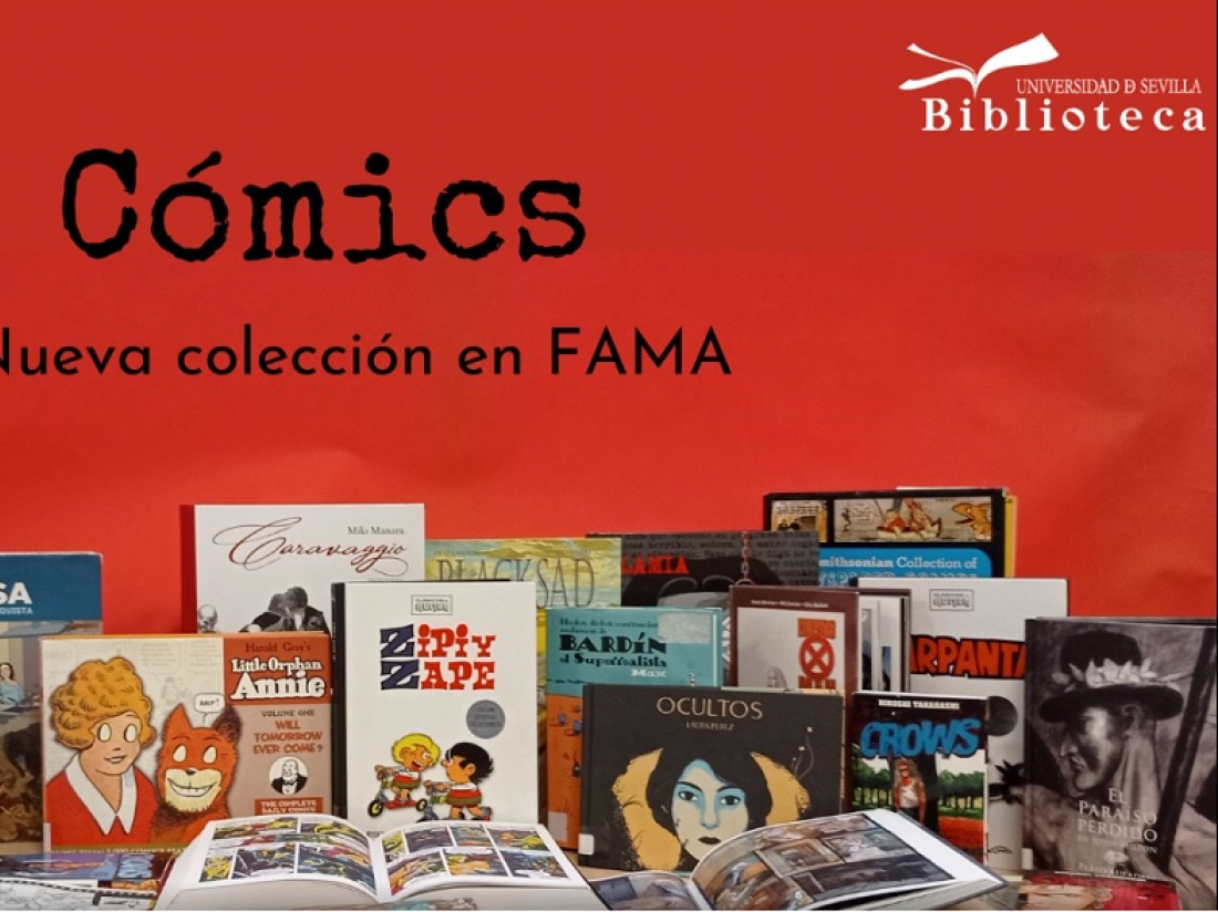 Cómics, nueva colección de la Biblioteca de la US