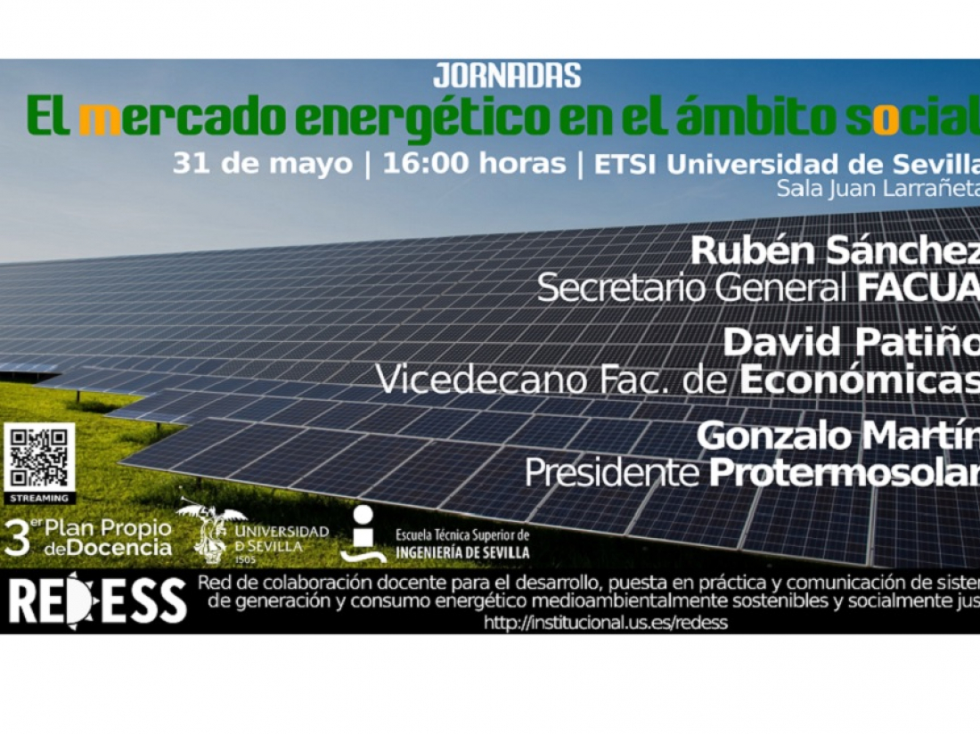 Jornadas “El mercado energético en el ámbito social”