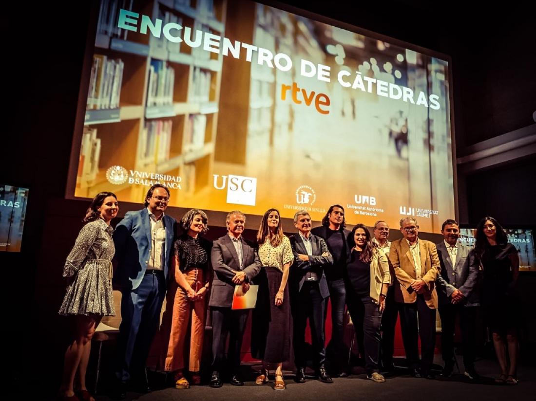 La Cátedra RTVE-US en el Encuentro de Cátedras RTVE