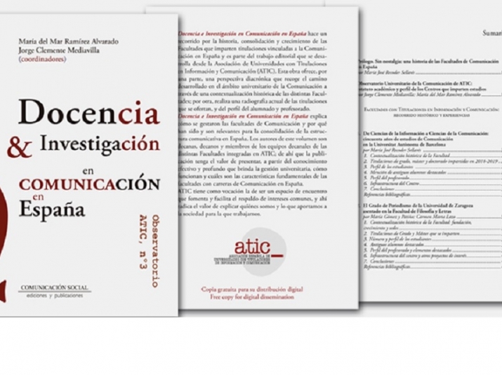 “Docencia e Investigación en Comunicación en España”