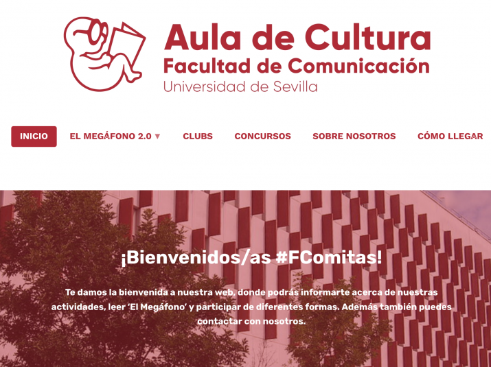 El Aula de Cultura de la FCom estrena página web