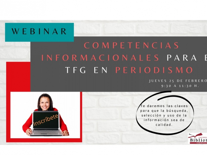 “Competencias Informacionales para el TFG en Periodismo”