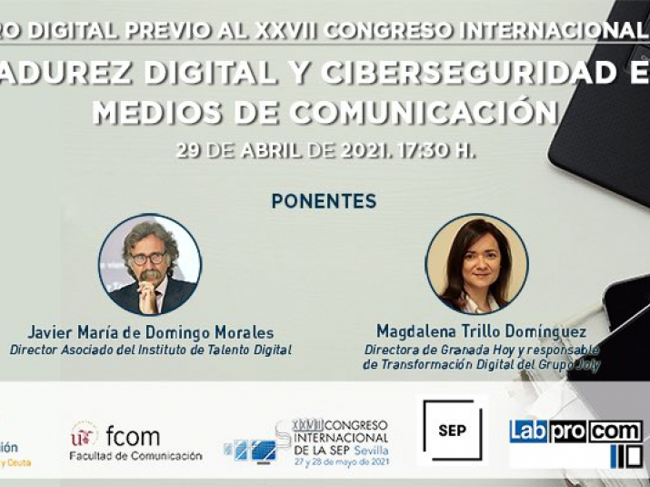 El Congreso de la SEP promueve un encuentro digital previo sobre madurez digital y ciberseguridad en medios de comunicación