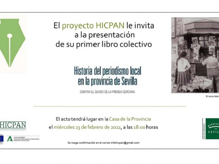 Presentación de “Historia del periodismo local en la provincia de Sevilla”