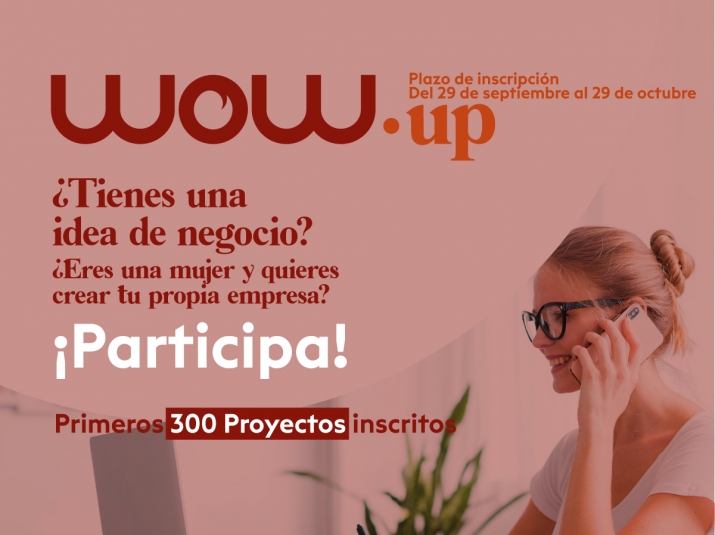 Mujeres emprendedoras Wow up