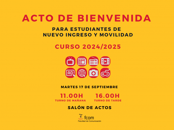 Acto de bienvenida