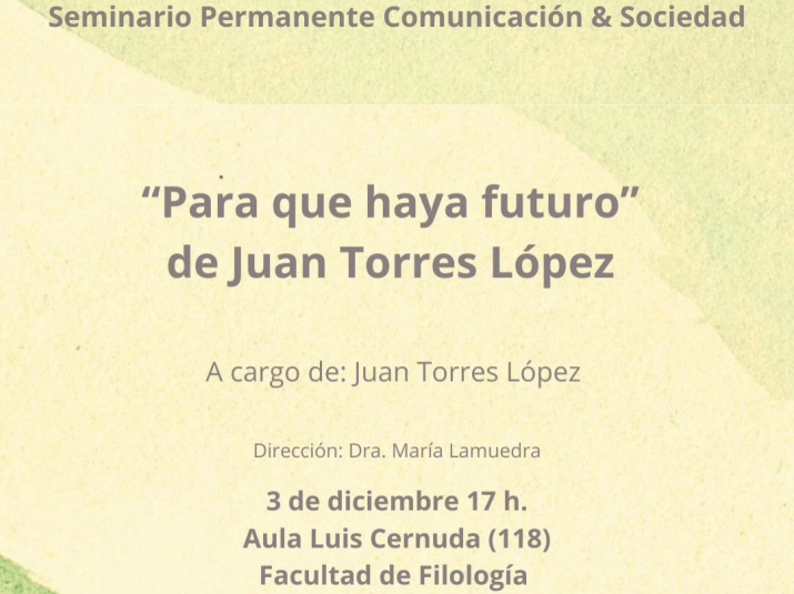 Seminario Comunicación y Sociedad