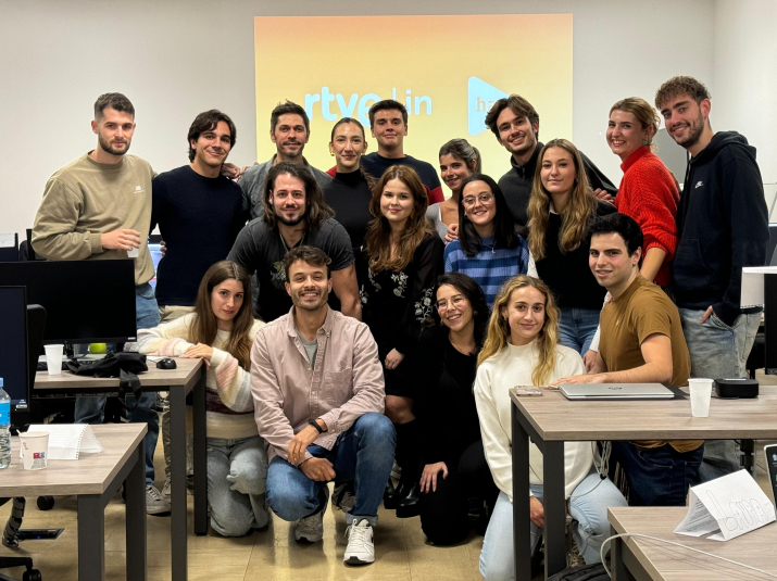 Alumnos del máster periodismo 360