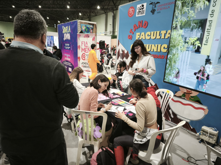 Stand de la Fcom en Mangafest 24