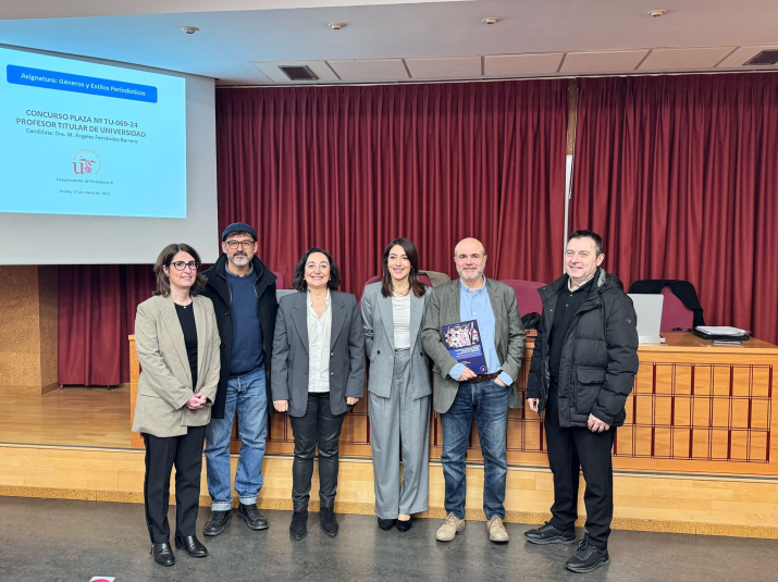 M. Ángeles Fernández Barrero, nueva profesora titular de la Universidad de Sevilla