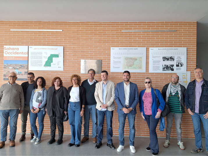 Inauguración de la exposición "Sahara Occidental"
