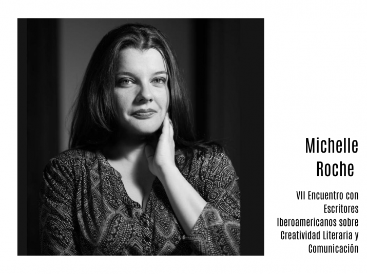 La escritora Michelle Roche visita la Facultad de Comunicación