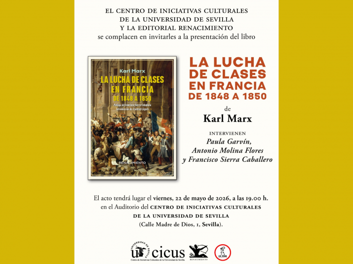 Presentación del libro La lucha de clases en Francia de 1848 a 1850, de Karl Marx
