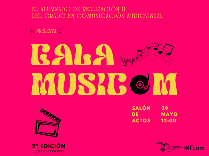 La Facultad de Comunicación celebrará la segunda edición de la Gala MusiCom