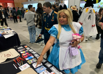 Stand de la Fcom en Mangafest 2024