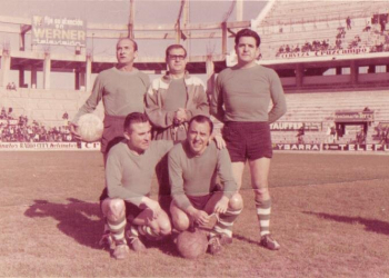 en 1966 con Joaquín Prat. / ARCHIVO PERSONAL DE JUAN TRIBUNA.