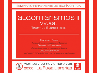 Presentación del libro Algoritarismos II 