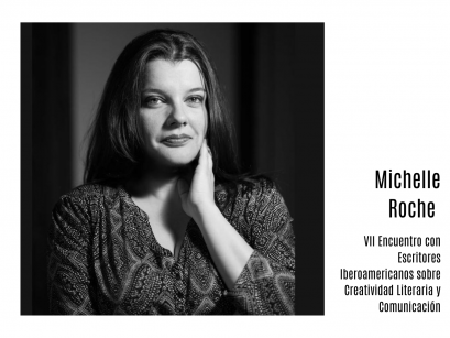 La escritora Michelle Roche visita la Facultad de Comunicación