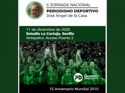  II Jornada Nacional de Periodismo Deportivo 'José Ángel de la Casa' 