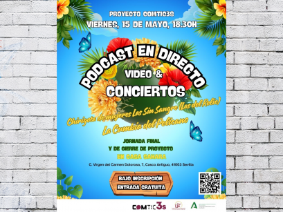 Jornada festiva, podcast y actuaciones de Las del Relío y la Cumbia del Pelícano para cerrar el proyecto ComTIC3s