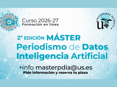 Abierto el plazo de inscripción para la segunda edición del Máster en Periodismo de Datos e Inteligencia Artificial