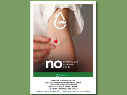La FCom acoge una nueva campaña de donación de sangre el 26 de octubre