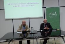 Conferencia del académico Salvador Gutiérrez en el CAA