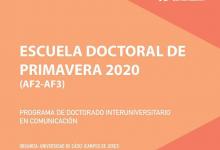 Escuela Doctoral de Primavera 2020 en Jerez de la Frontera
