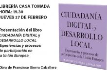 Francisco Sierra presenta "Ciudadanía digital y desarrollo local"