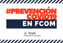 Campaña #PrevenciónCOVID19enFCom