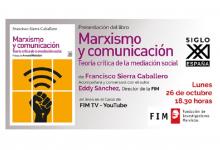 Francisco Sierra presenta el 26 de octubre “Marxismo y comunicación”