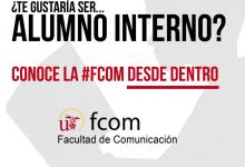 Convocatoria de Estudiantes Internos en la FCom